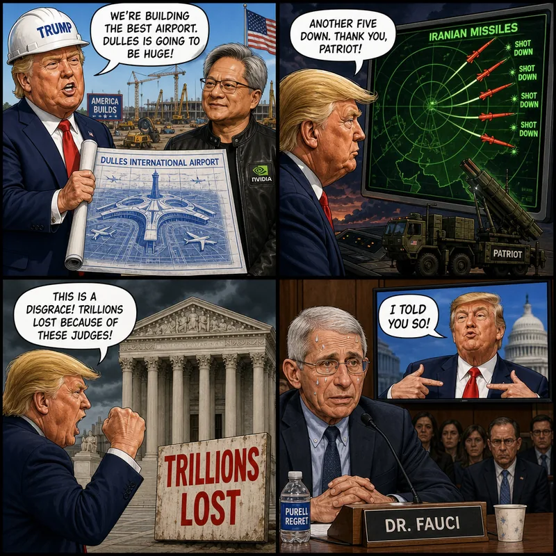 Satirical editorial cartoon
