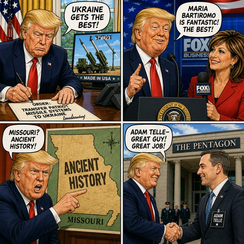 Satirical editorial cartoon