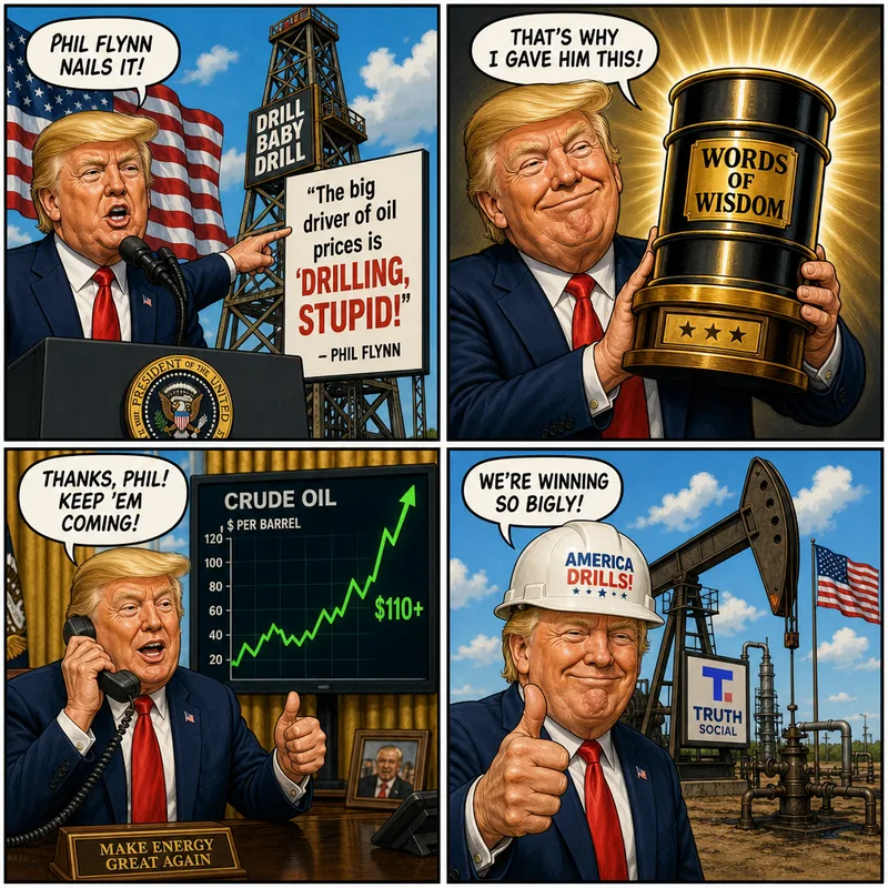 Satirical editorial cartoon